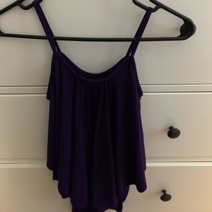 Girls purple tank